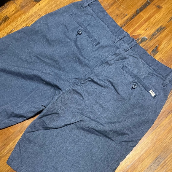 Vans of The Wall Chino Shorts Mens 32 Flat Front Slash Pocket Cotton Blend - Picture 4 of 6